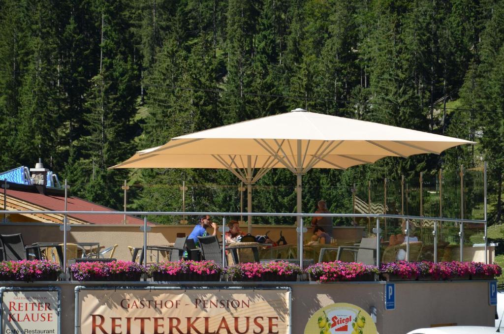 Gasthaus-Pension Reiterklause Leutasch Exteriör bild